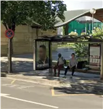 Marquesina en Avenida de la Paz, Logroño